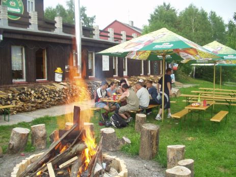 Chalet på Sluníčko - omgivelser av hytta